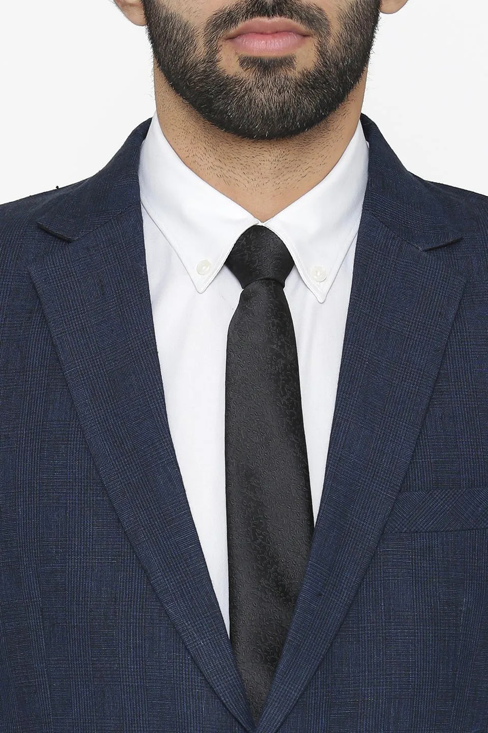 100% Pure Linen by Linen Club Blue Blazer