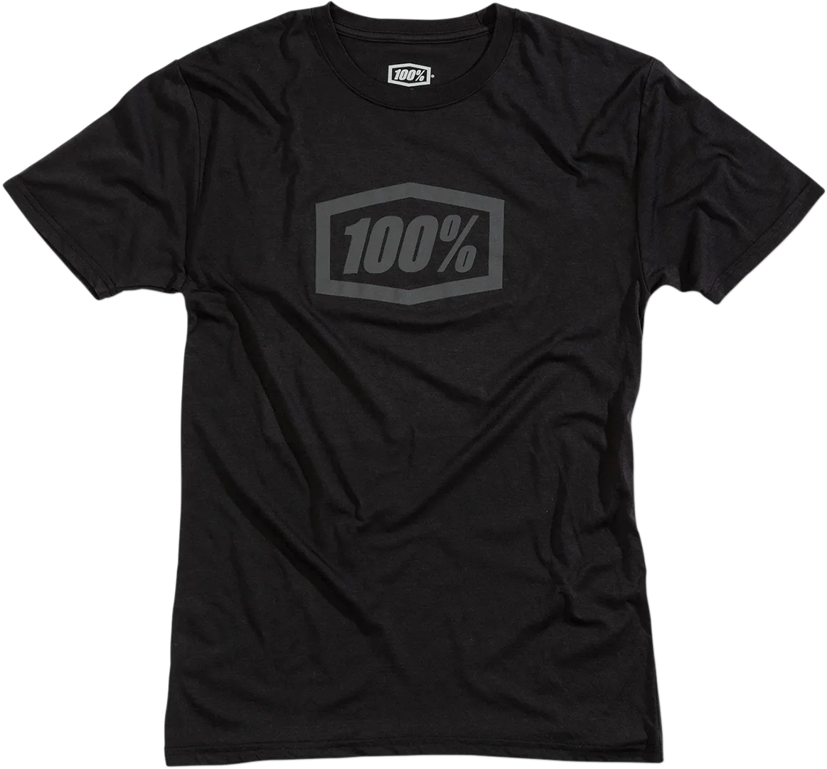 100% Tech Icon T-Shirt - Black/Gray - Large 20009-00002