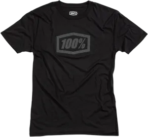 100% Tech Icon T-Shirt - Black/Gray - Large 20009-00002