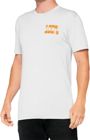 100% Trona Tech T-Shirt - Chalk - Large 35028-396-12