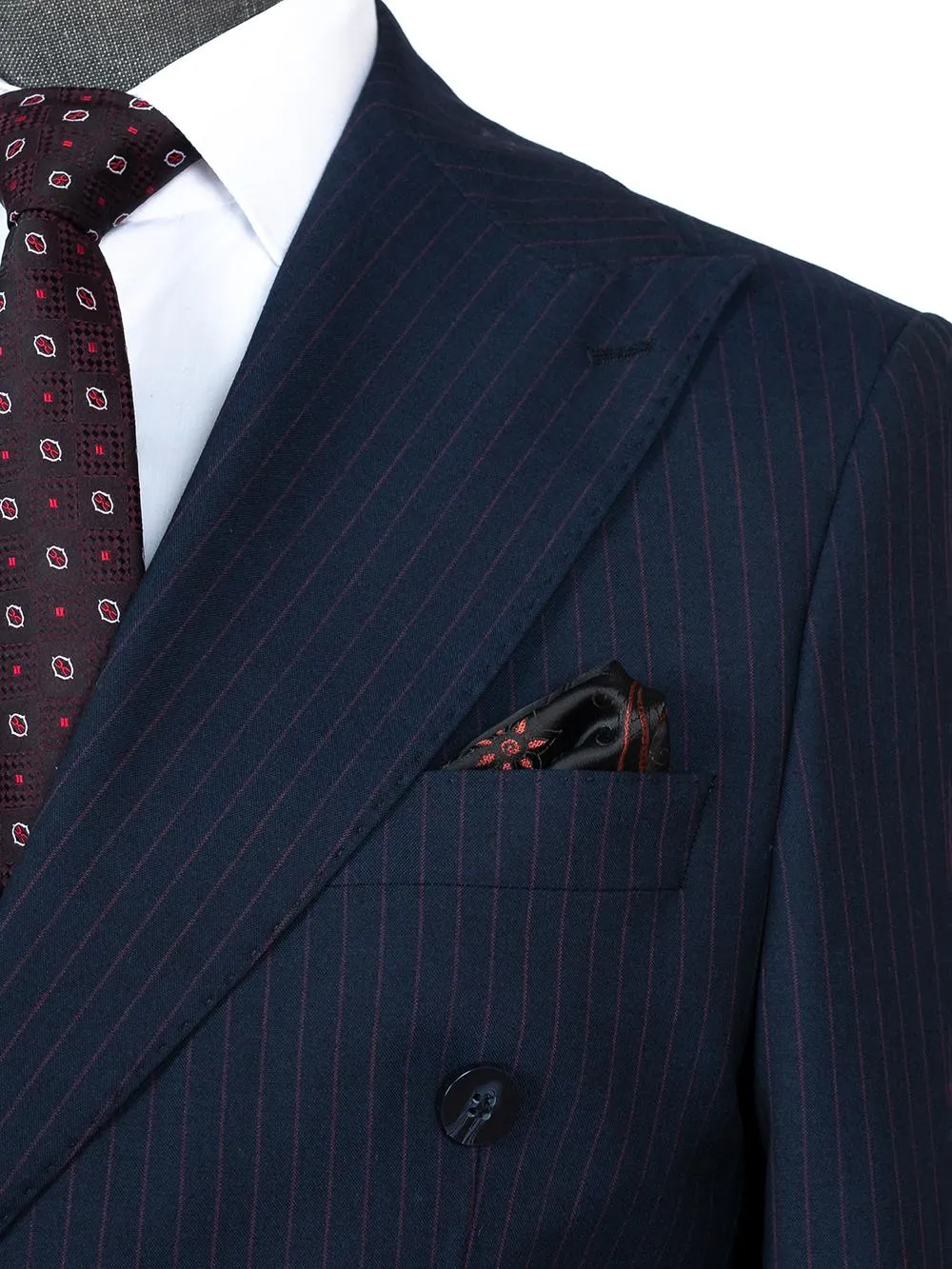 Allen Blue Set Blazer Linen Suit