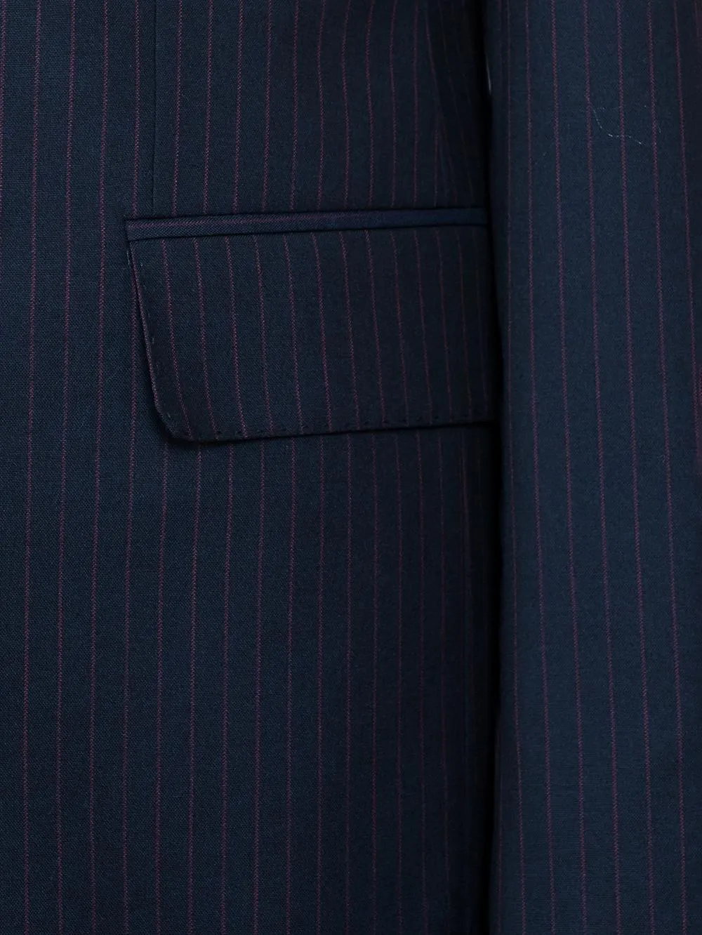 Allen Blue Set Blazer Linen Suit