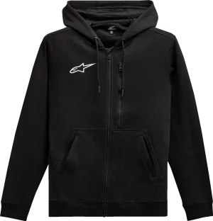 ALPINESTARS Asymmetrical Zip-up Hoodie - Black - XL 12135103010XL