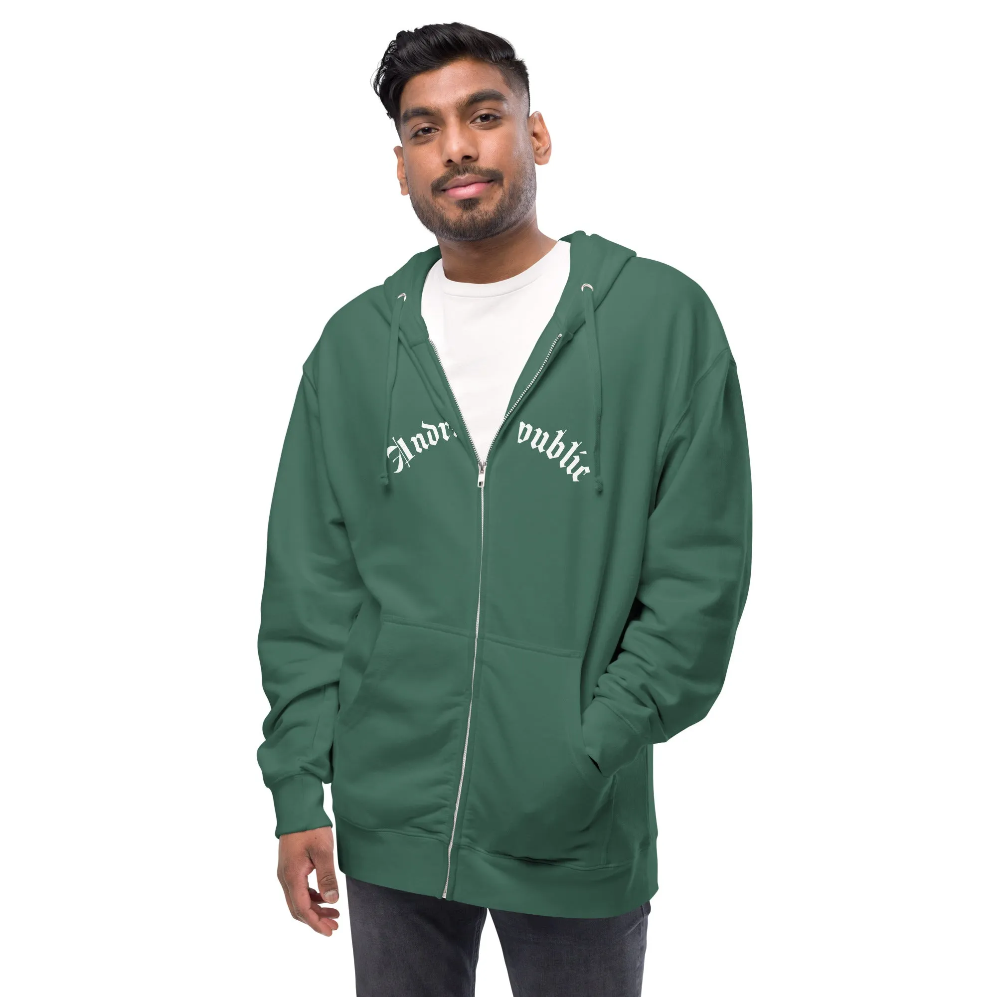 Andre Republic Unisex zip up hoodie