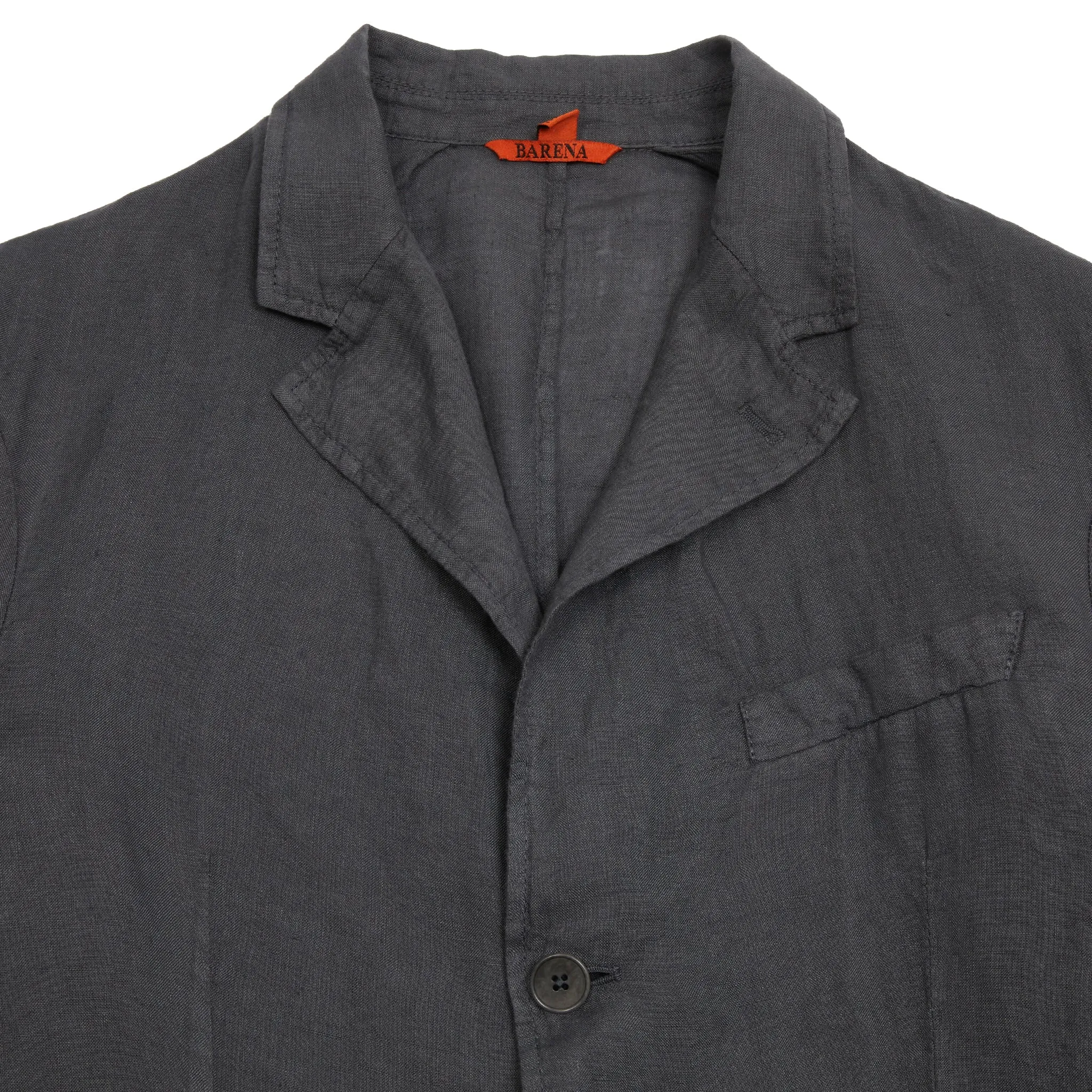 Barena Rizzo Linen Jacket in Piombo