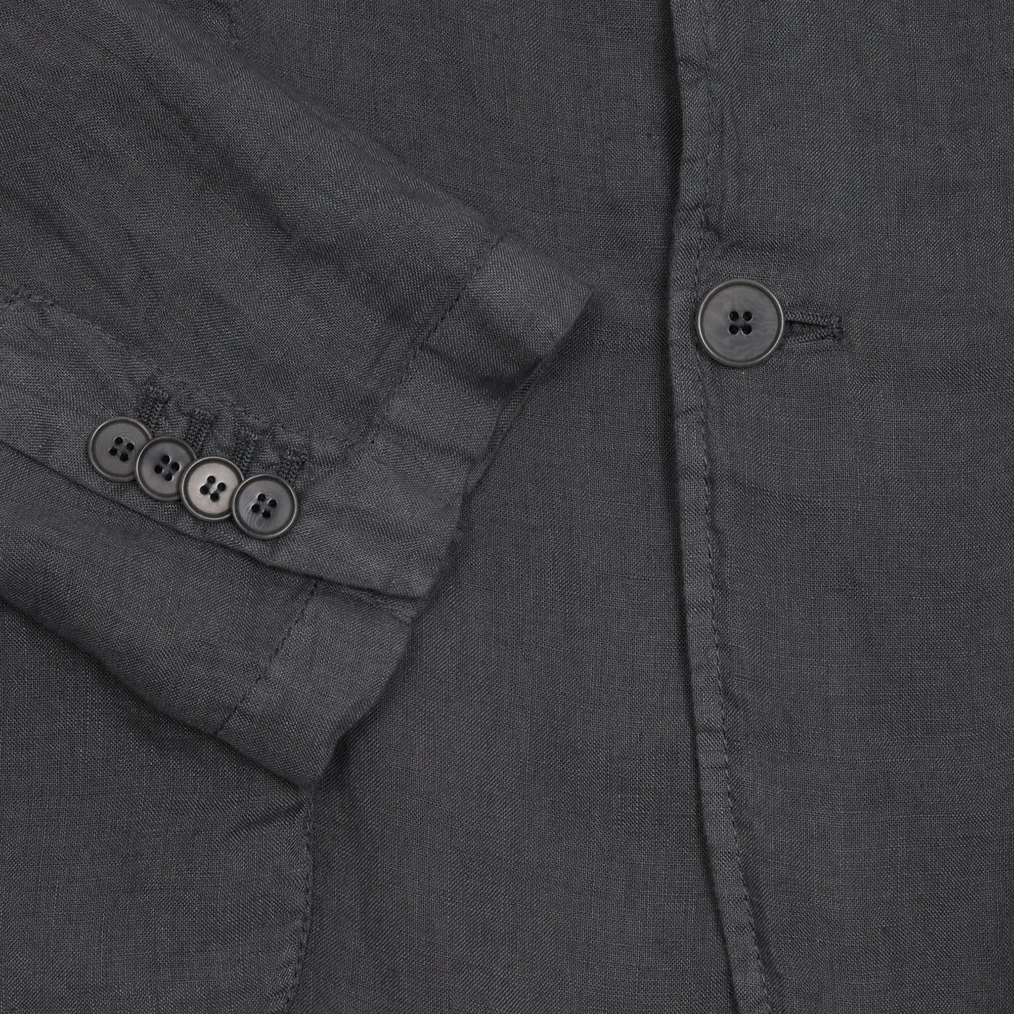 Barena Rizzo Linen Jacket in Piombo