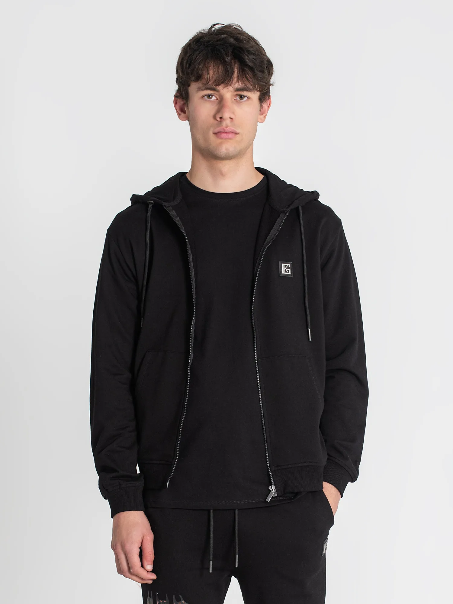 Black Anger Hoodie Jacket