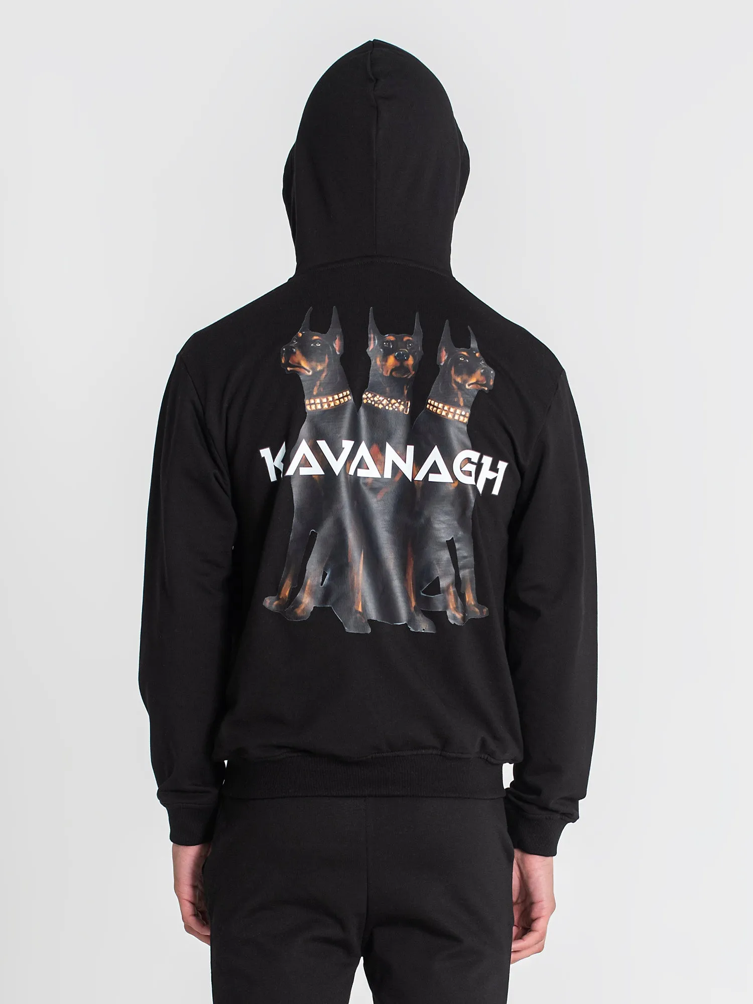 Black Anger Hoodie Jacket