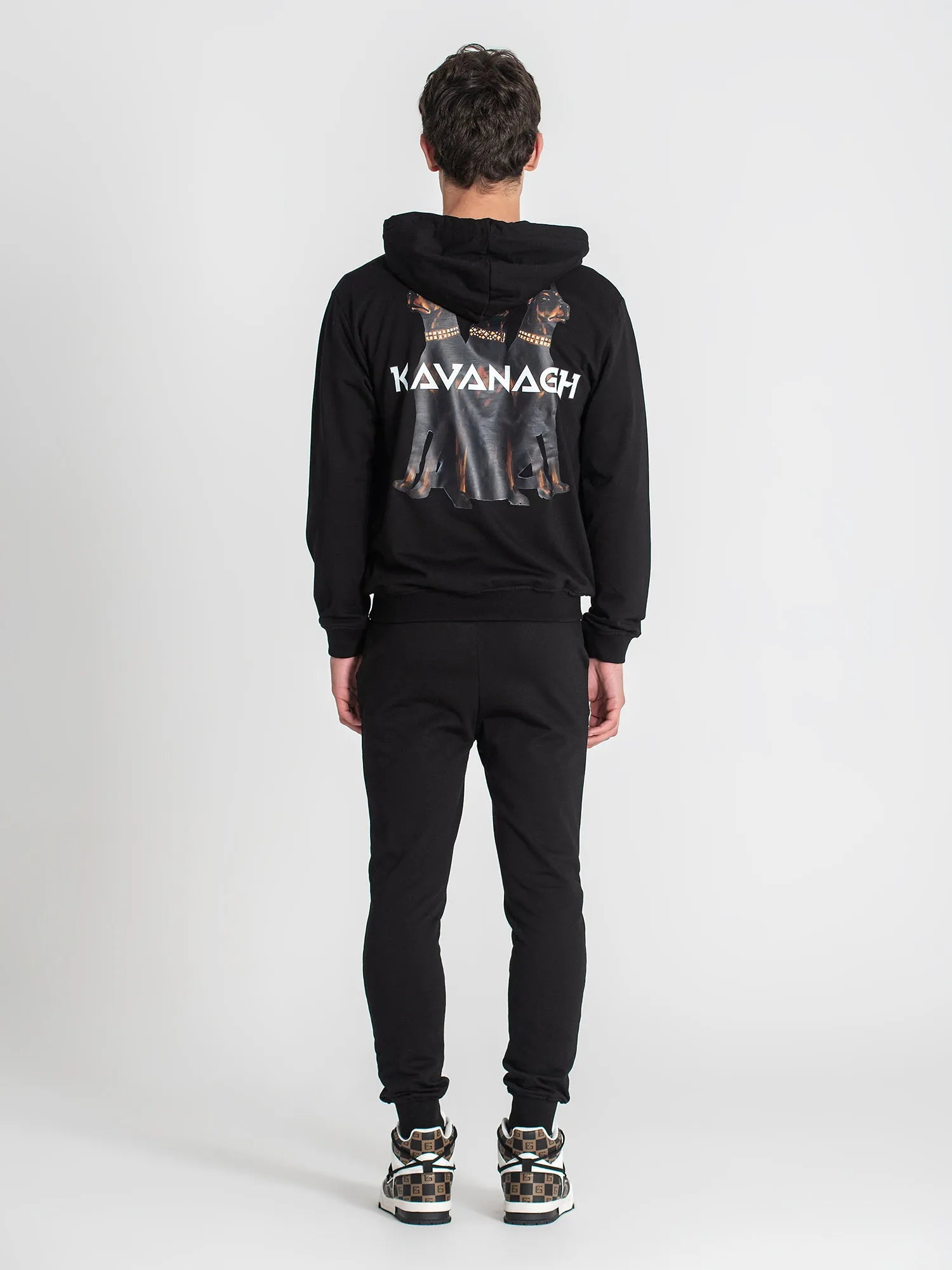 Black Anger Hoodie Jacket