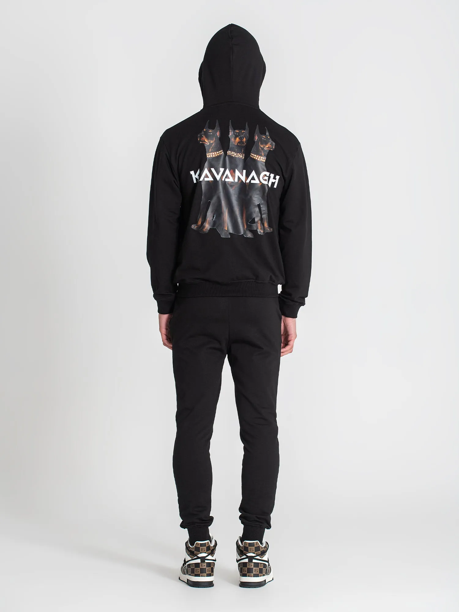Black Anger Hoodie Jacket