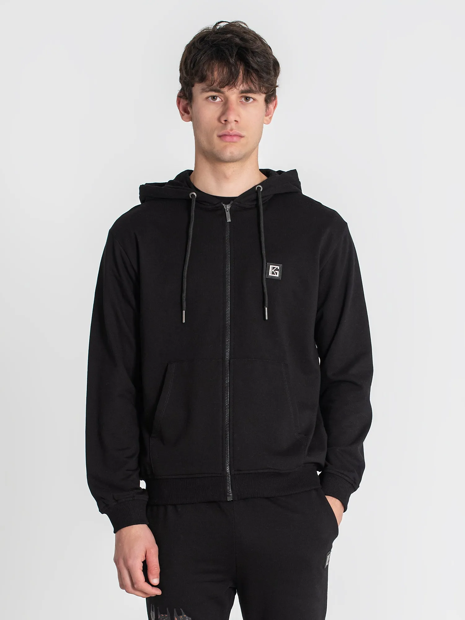 Black Anger Hoodie Jacket