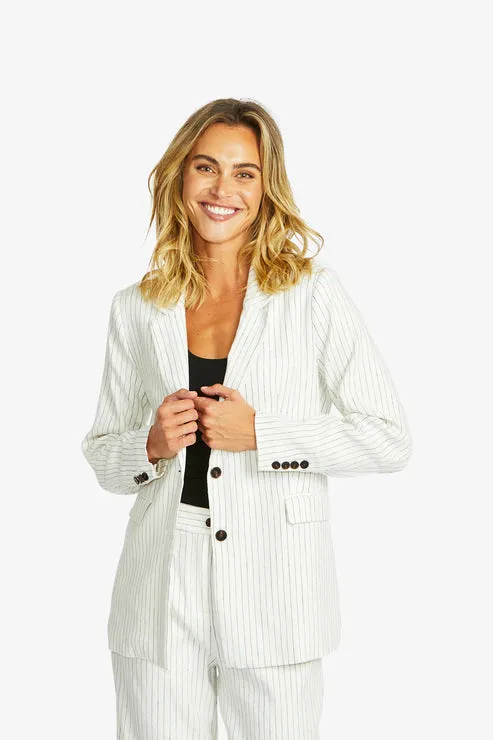 BLAZER AMANZA PINSTRIPE