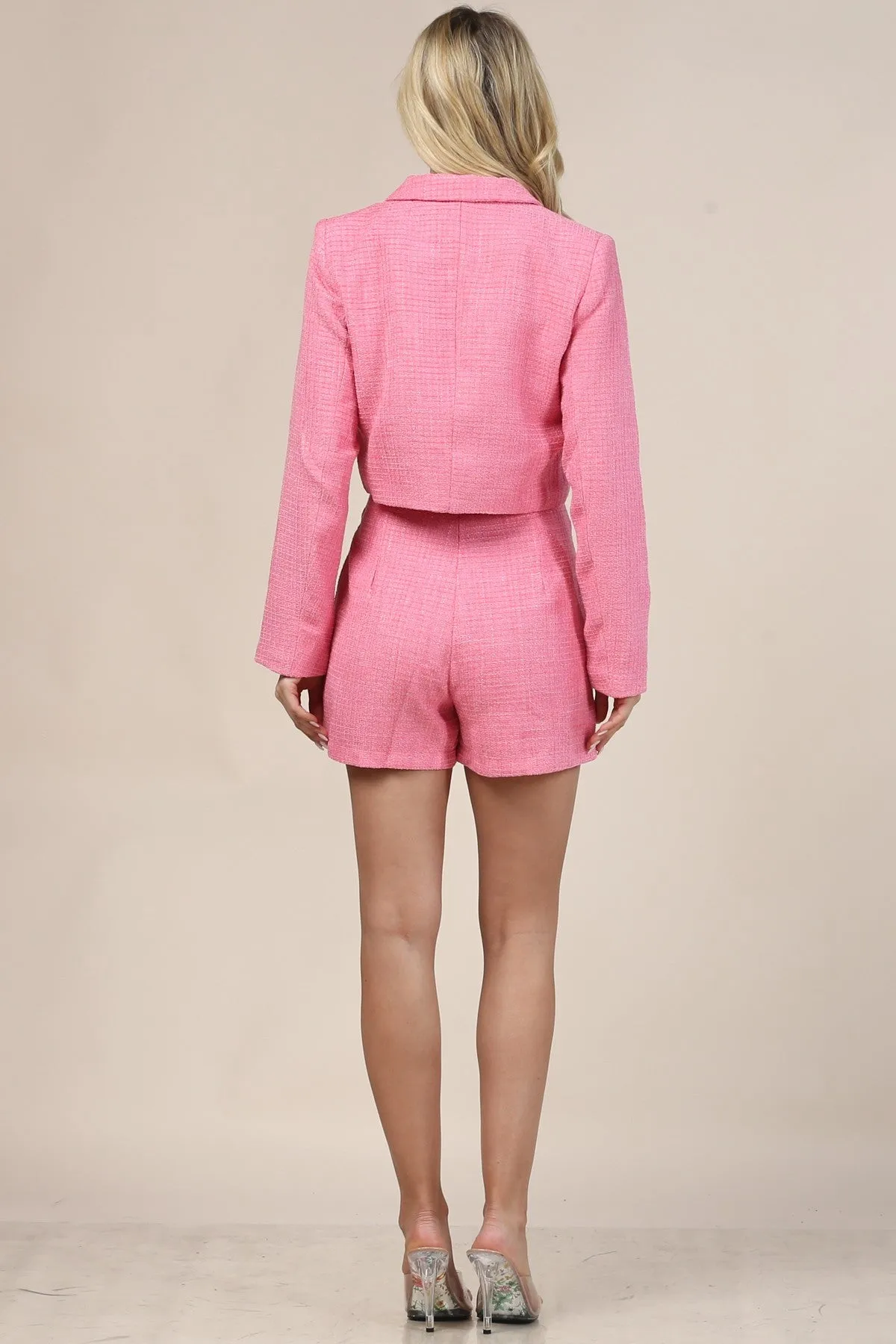 Blazer and Shorts Set