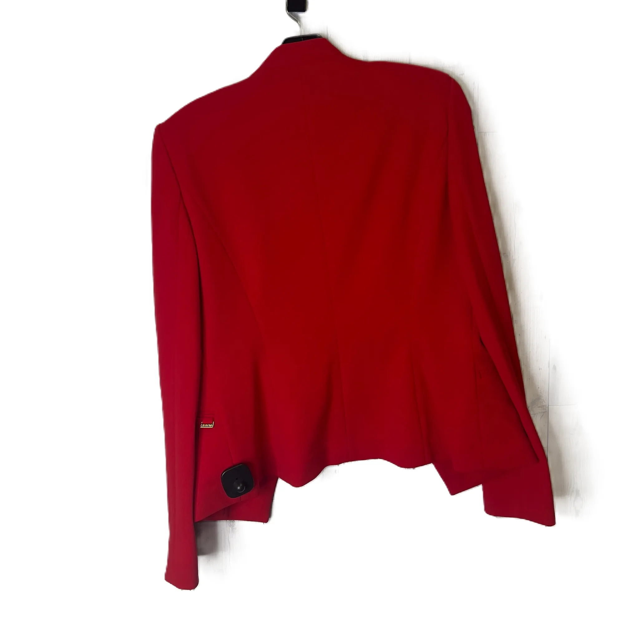 Blazer By Calvin Klein In Red, Size: 6