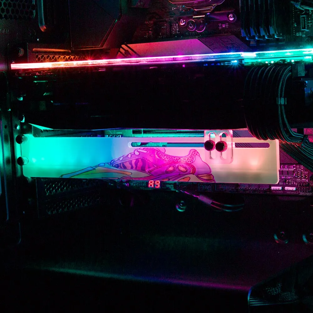 Boosterdrome RGB GPU Support Bracket