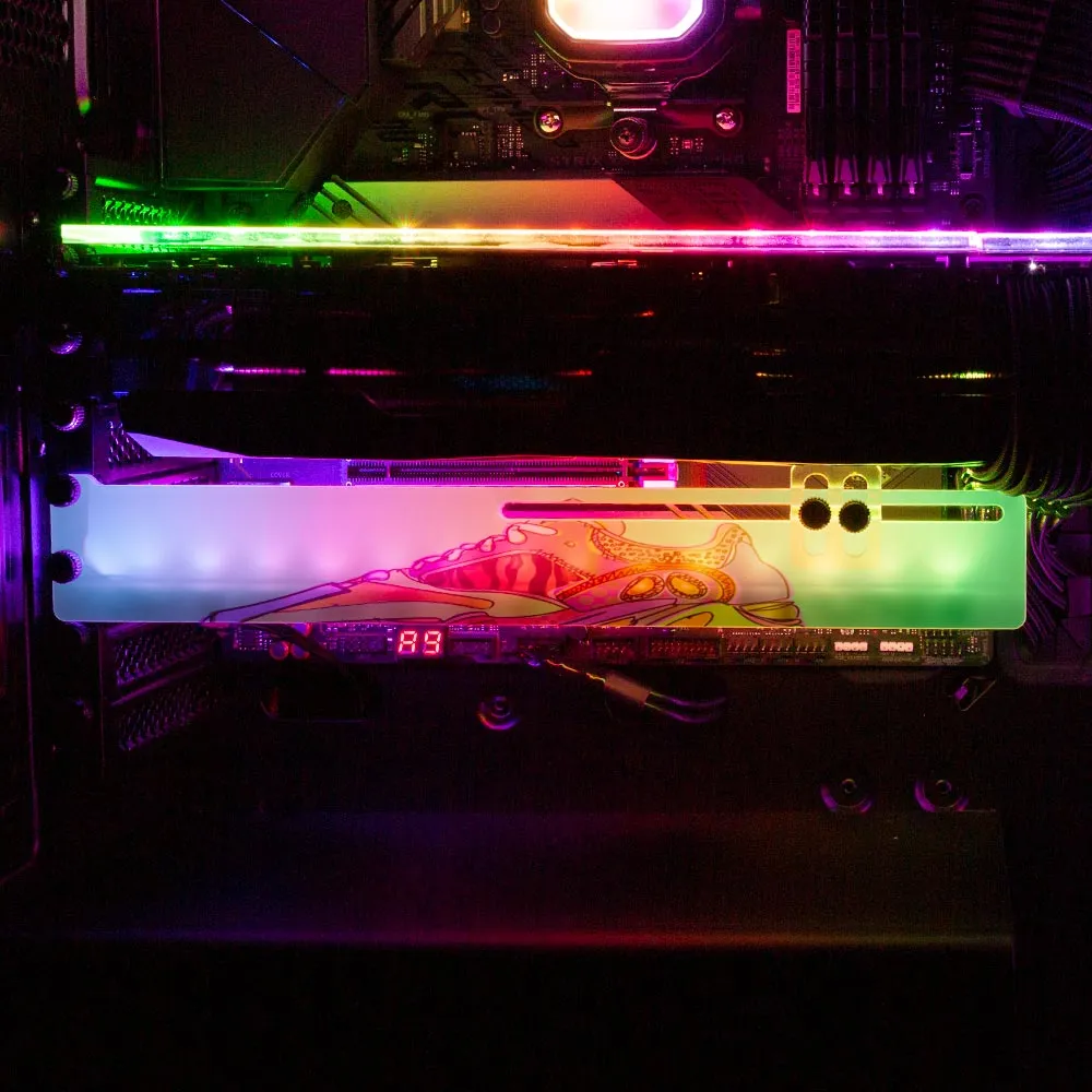 Boosterdrome RGB GPU Support Bracket