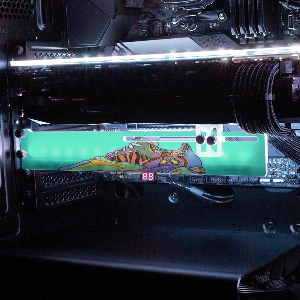 Boosterdrome RGB GPU Support Bracket