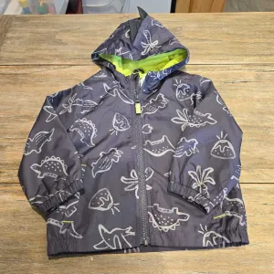 Carters grey dinosaur windbreaker 24m