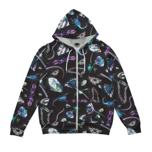 Chrome Sting Zip Up Hoodie