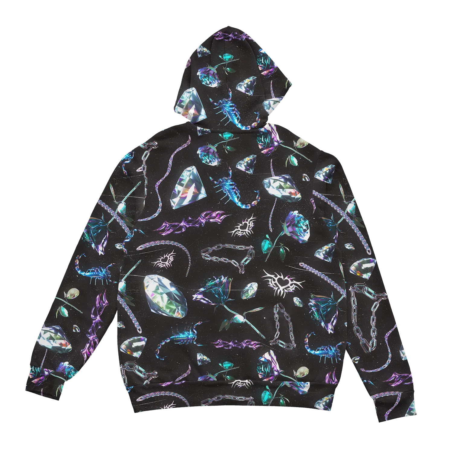 Chrome Sting Zip Up Hoodie