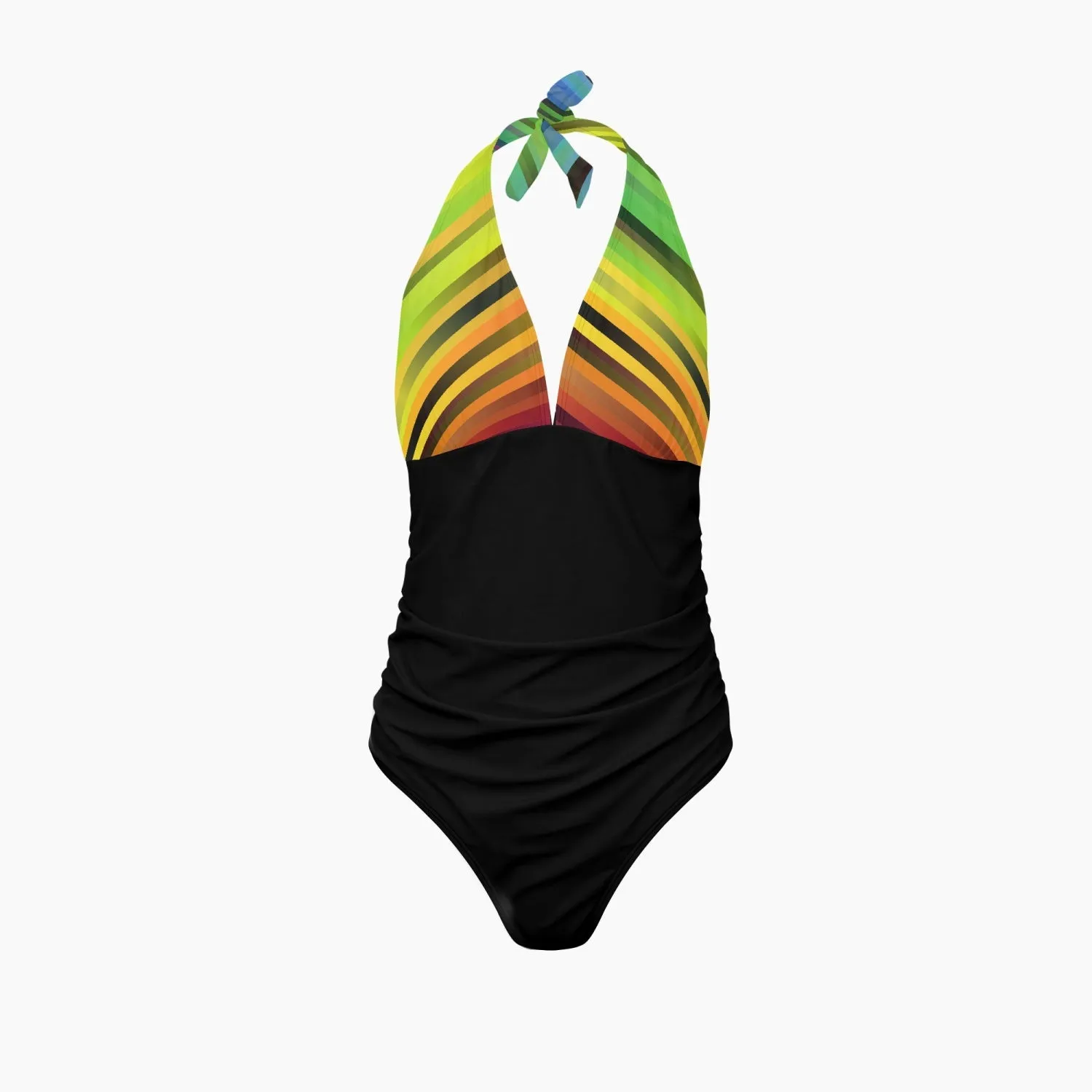 Color Cascade | Women's One-Piece Swimsuit