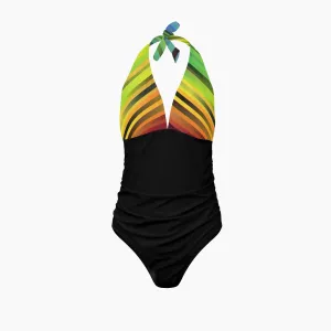 Color Cascade | Women's One-Piece Swimsuit