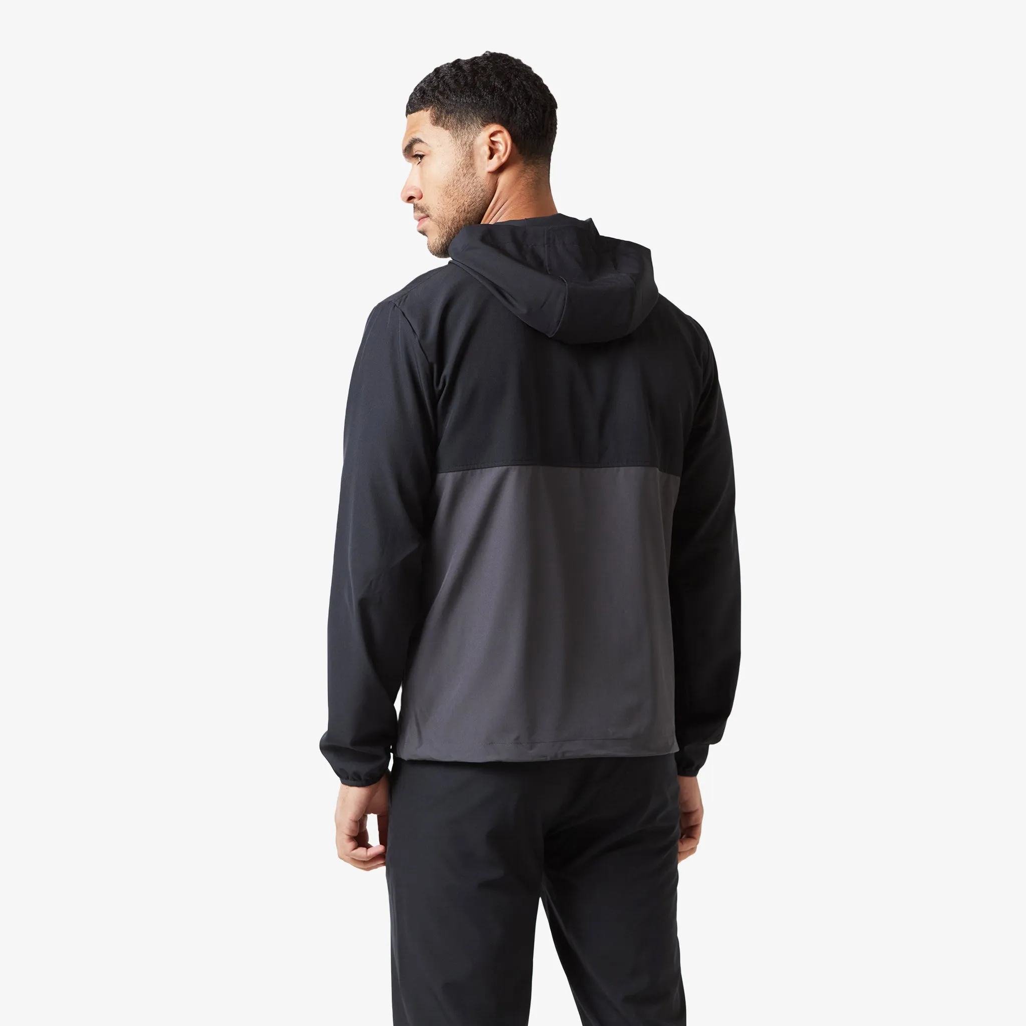 Colour Block Tech Tracksuit | Graphite