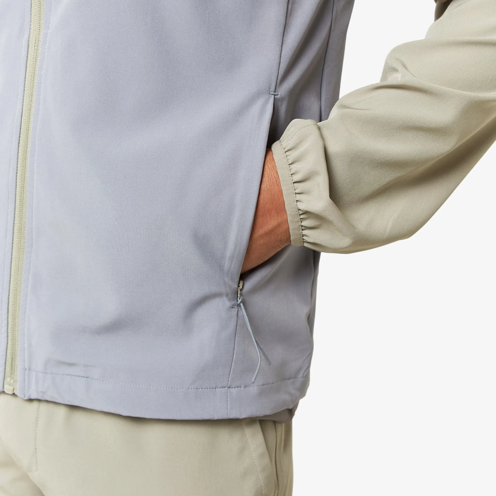 Colour Block Tech Tracksuit | Olive