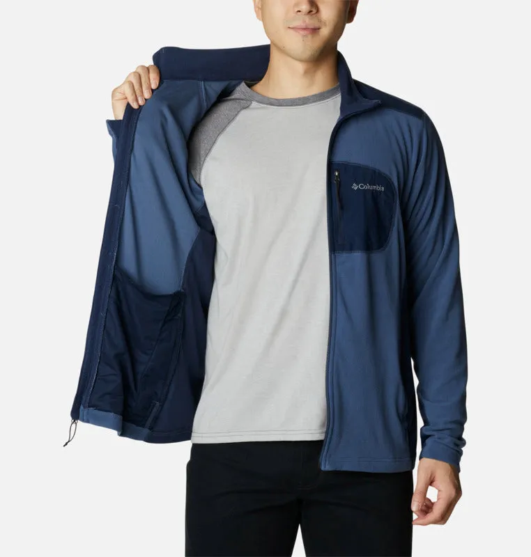 Columbia Mens Klamath Full Zip Fleece-DARK MOUNTAI