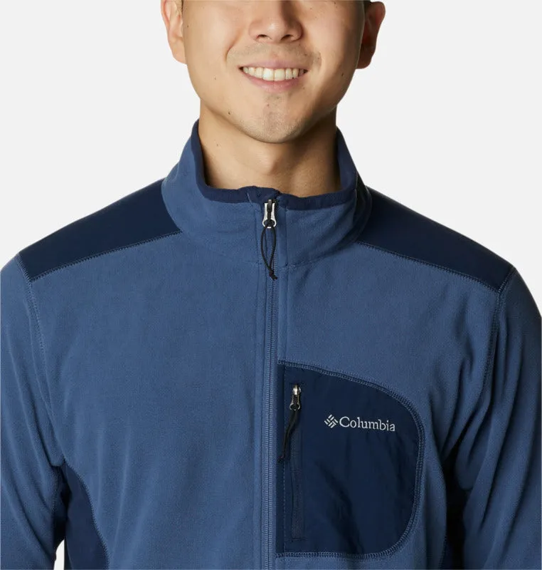 Columbia Mens Klamath Full Zip Fleece-DARK MOUNTAI