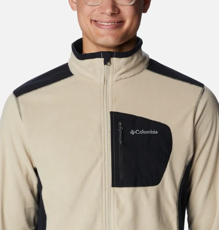 Columbia Mens Klamath Full Zip Fleece-FOSSIL