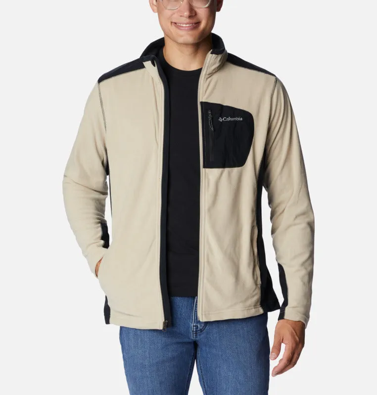 Columbia Mens Klamath Full Zip Fleece-FOSSIL