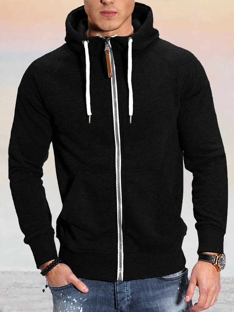 Comfy Athleisure Hooded Jacket