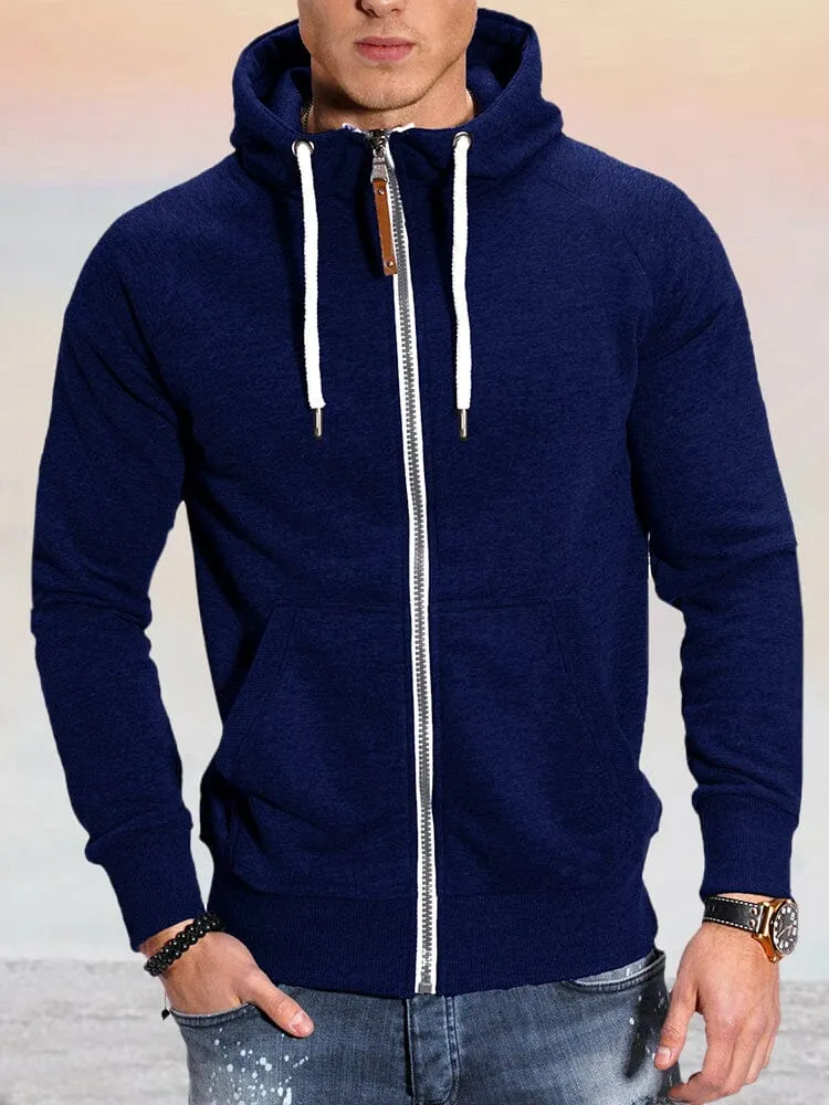 Comfy Athleisure Hooded Jacket