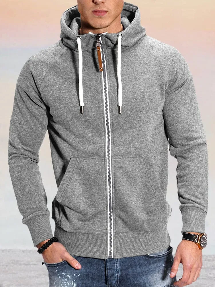 Comfy Athleisure Hooded Jacket