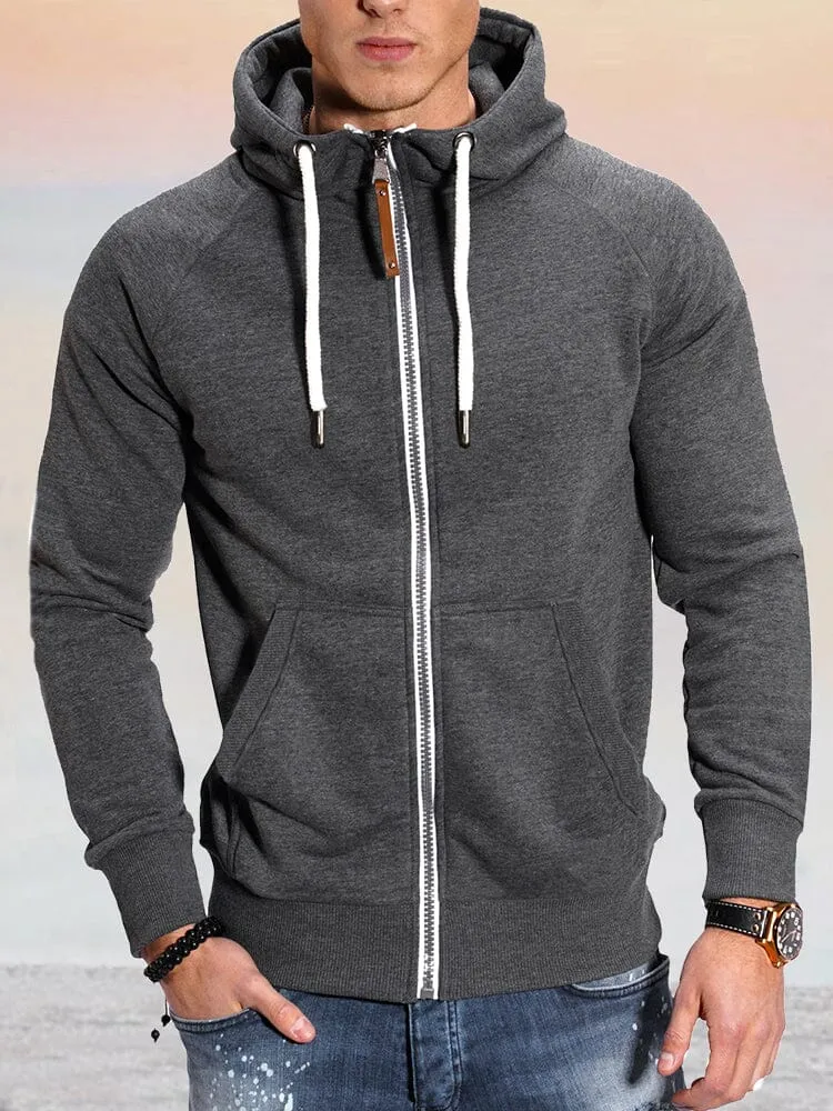 Comfy Athleisure Hooded Jacket