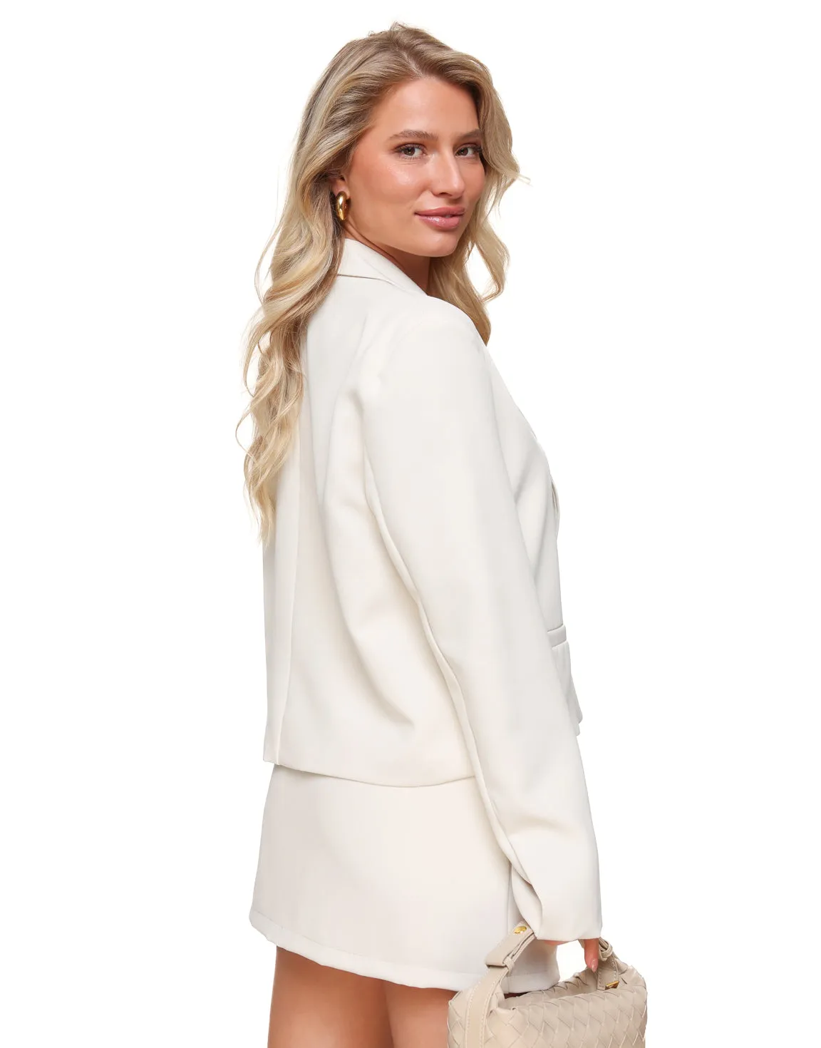 Creme F/W Edit Cropped - Blazer