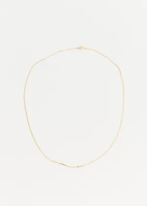 Demi Herringbone Necklace 18"