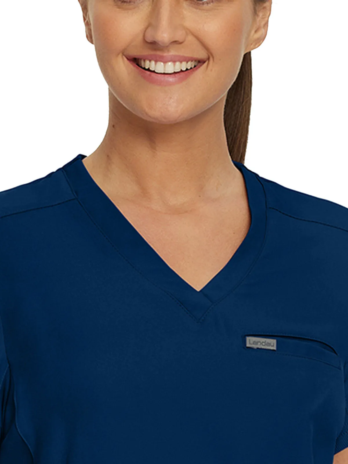 Forward - Women's 2-Pocket V-Neck Scrub Top