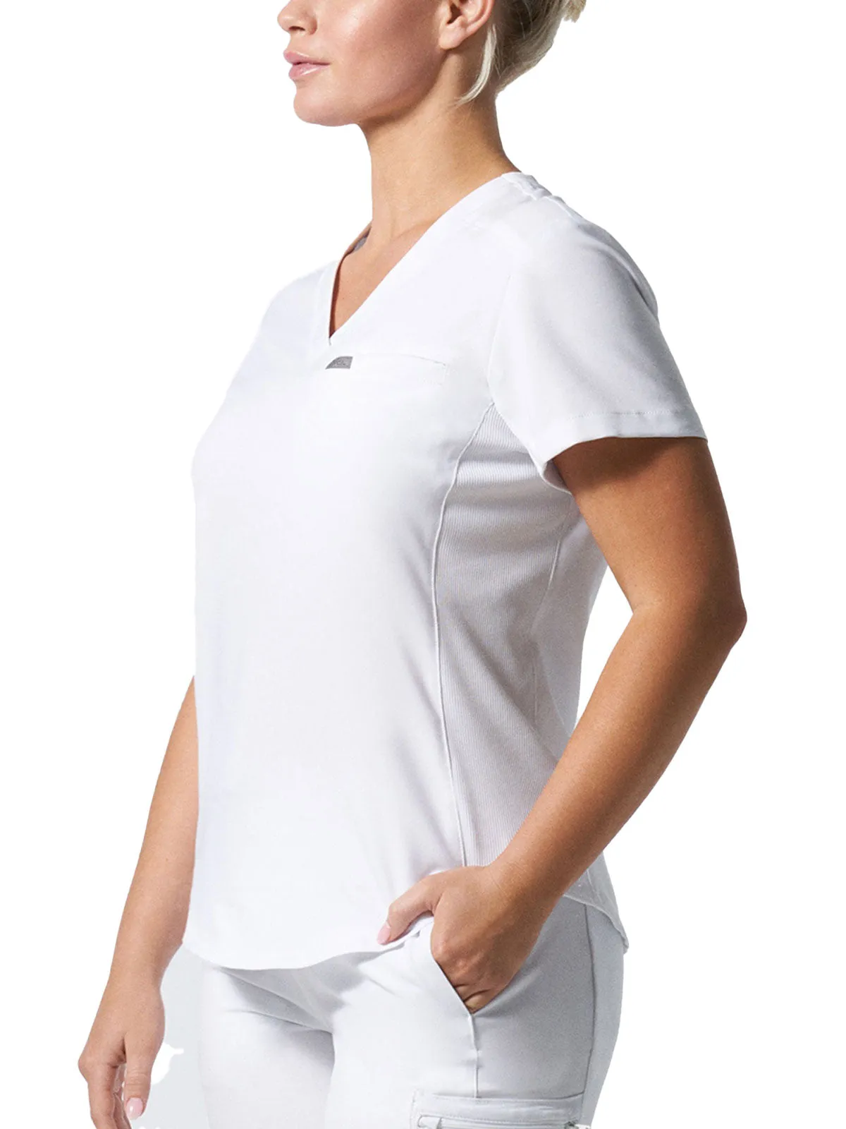 Forward - Women's 2-Pocket V-Neck Scrub Top
