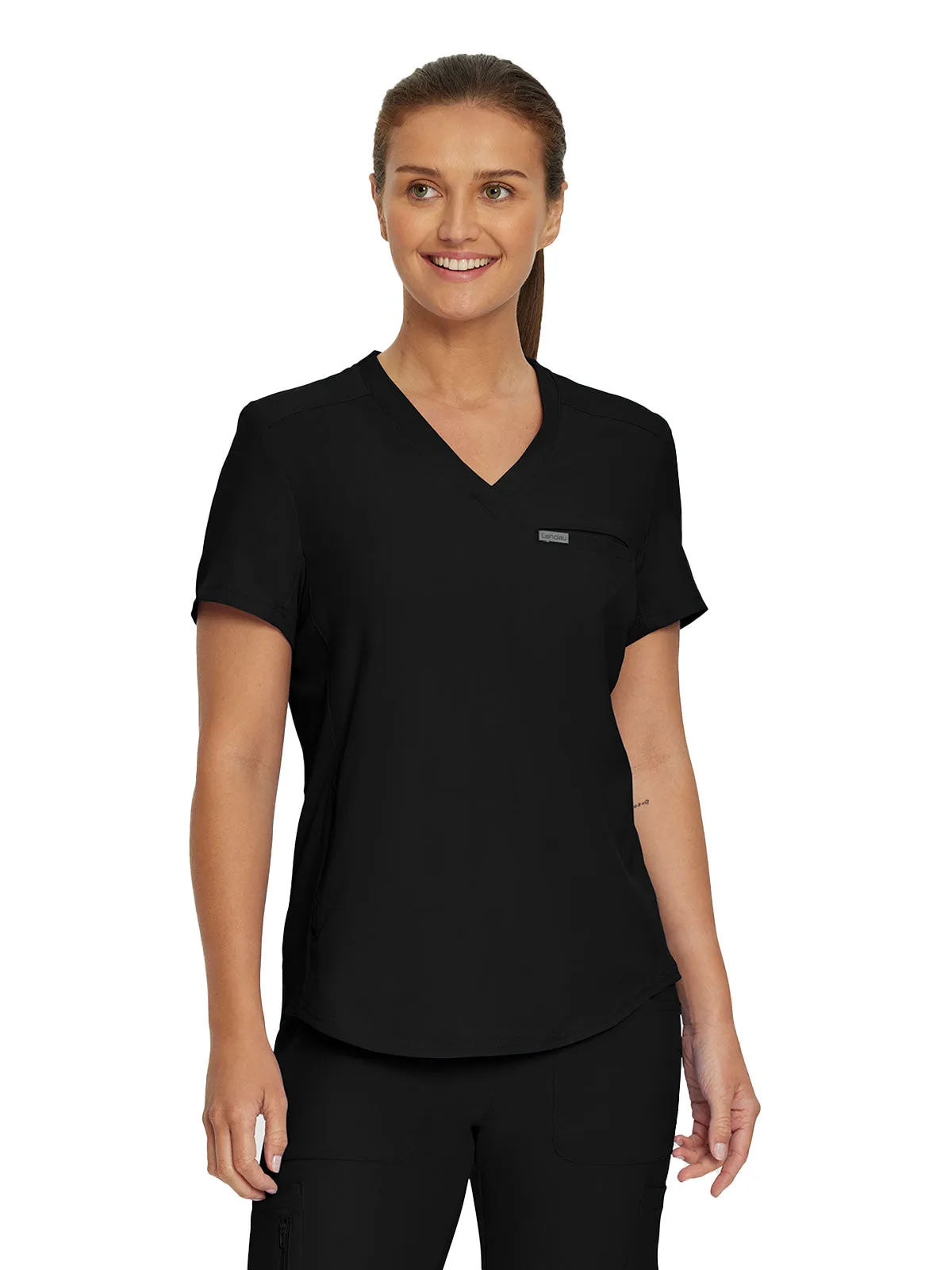 Forward - Women's 2-Pocket V-Neck Scrub Top