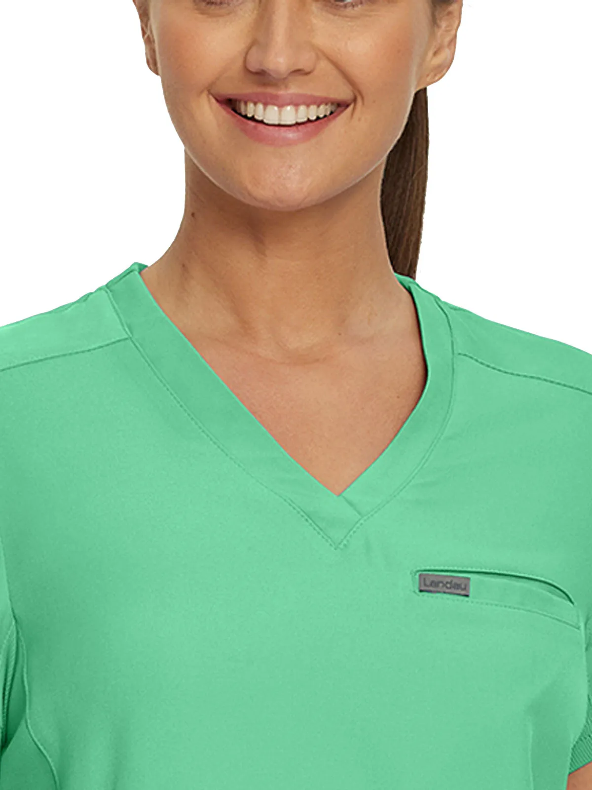 Forward - Women's 2-Pocket V-Neck Scrub Top