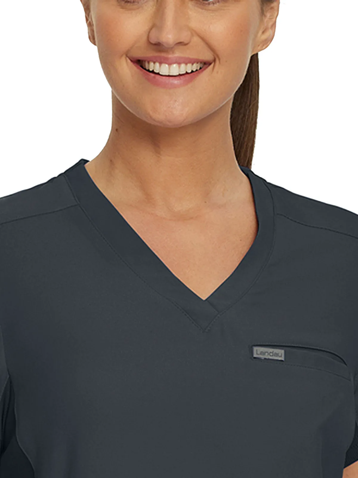 Forward - Women's 2-Pocket V-Neck Scrub Top