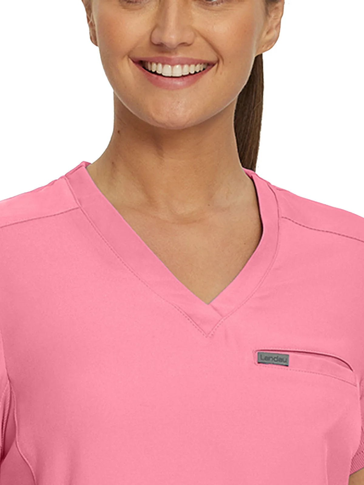 Forward - Women's 2-Pocket V-Neck Scrub Top
