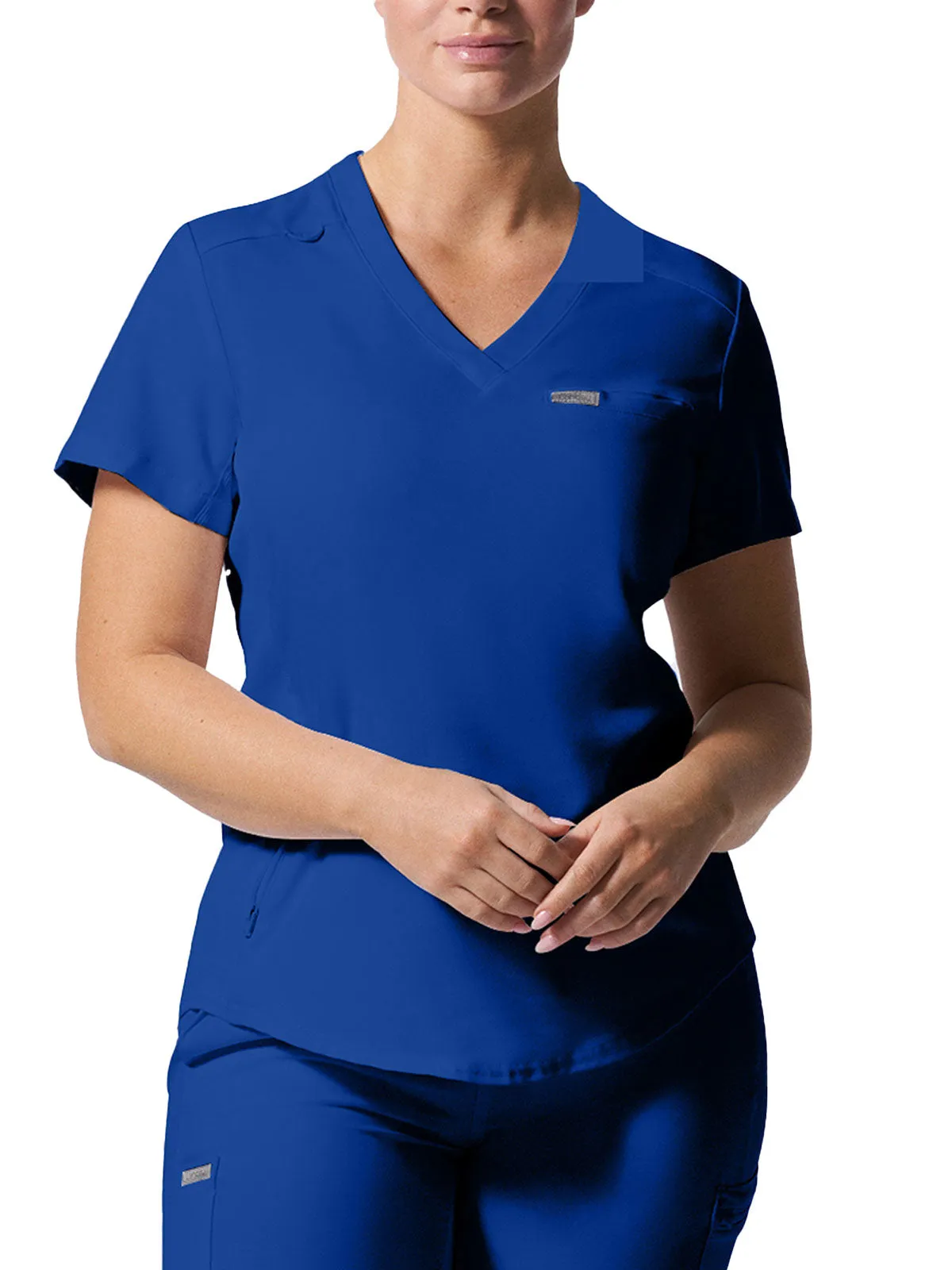 Forward - Women's 2-Pocket V-Neck Scrub Top