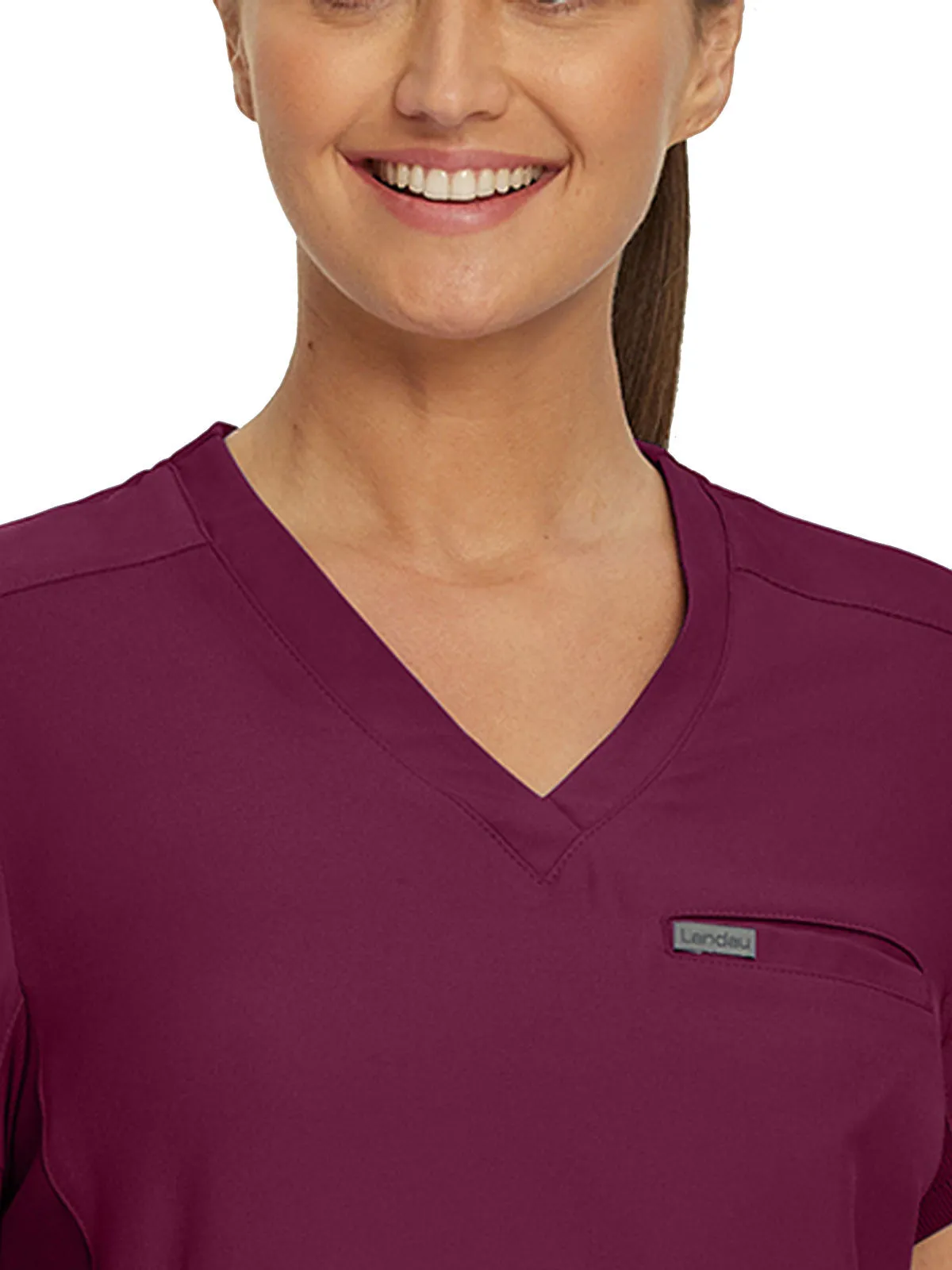 Forward - Women's 2-Pocket V-Neck Scrub Top