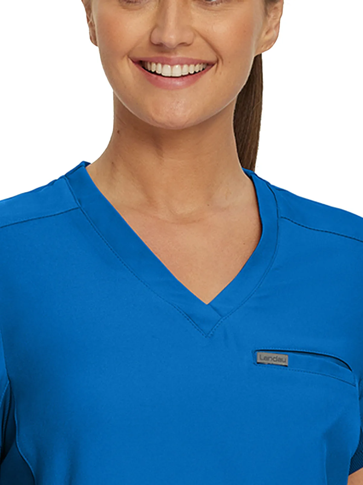 Forward - Women's 2-Pocket V-Neck Scrub Top