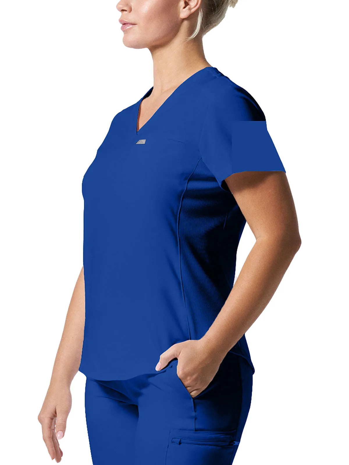 Forward - Women's 2-Pocket V-Neck Scrub Top