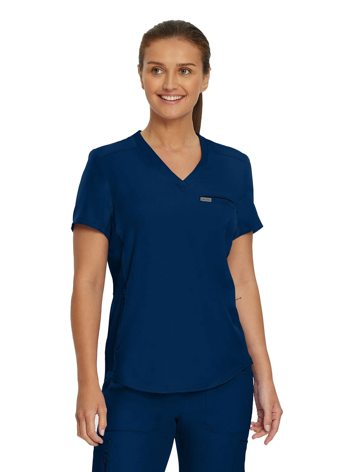 Forward - Women's 2-Pocket V-Neck Scrub Top