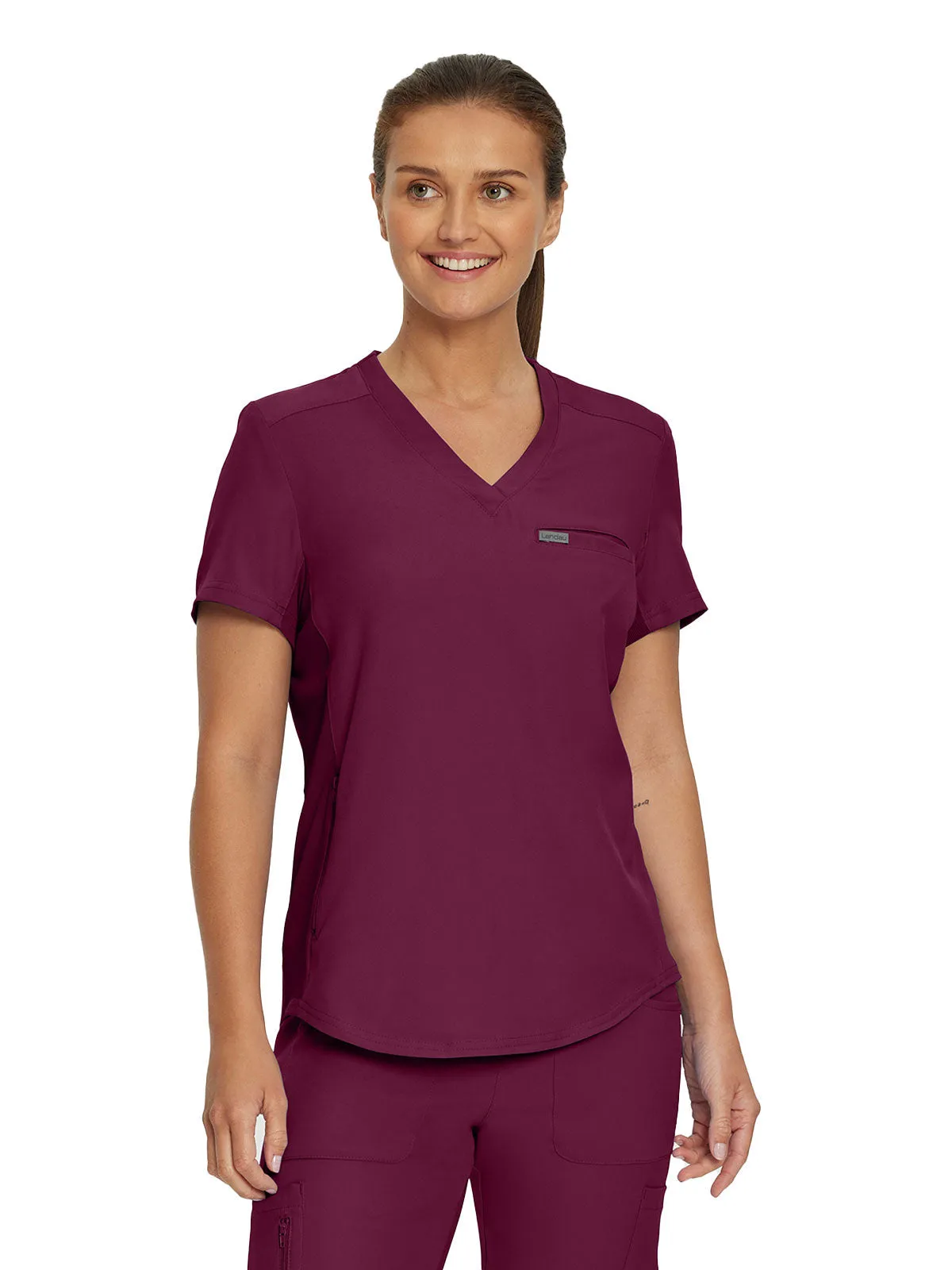 Forward - Women's 2-Pocket V-Neck Scrub Top